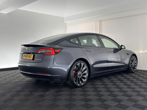 Tesla Model 3 Performance AWD 75 kWh  [ 3-Fase ] (INCL-BTW) Aut. *HEATPUMP | PANO | AUTO-PILOT | NAPPA-LEATHER | KEYLESS | FULL-LED | MEMORY-PACK | SURROUND-VIEW | DAB | DIGI-COCKPIT | LANE-ASSIST | COMFORT-SEATS | 20"ALU*