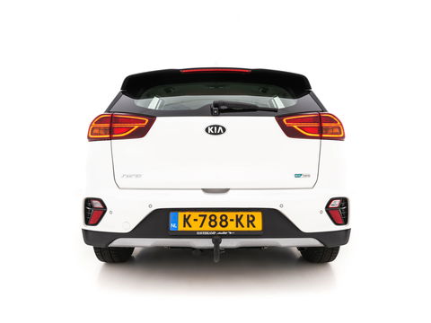 Kia Niro 1.6 GDi Hybrid DynamicLine (INCL-BTW) Aut. *NAVI-FULLMAP | KEYLESS | ADAPTIVE-CRUISE | 1/2-LEATHER | CAMERA | ECC | PDC | LANE-ASSIST | COMFORT-SEATS  | SHIFT-PADDLES | CARPLAY | TOWBAR | 16"ALU*