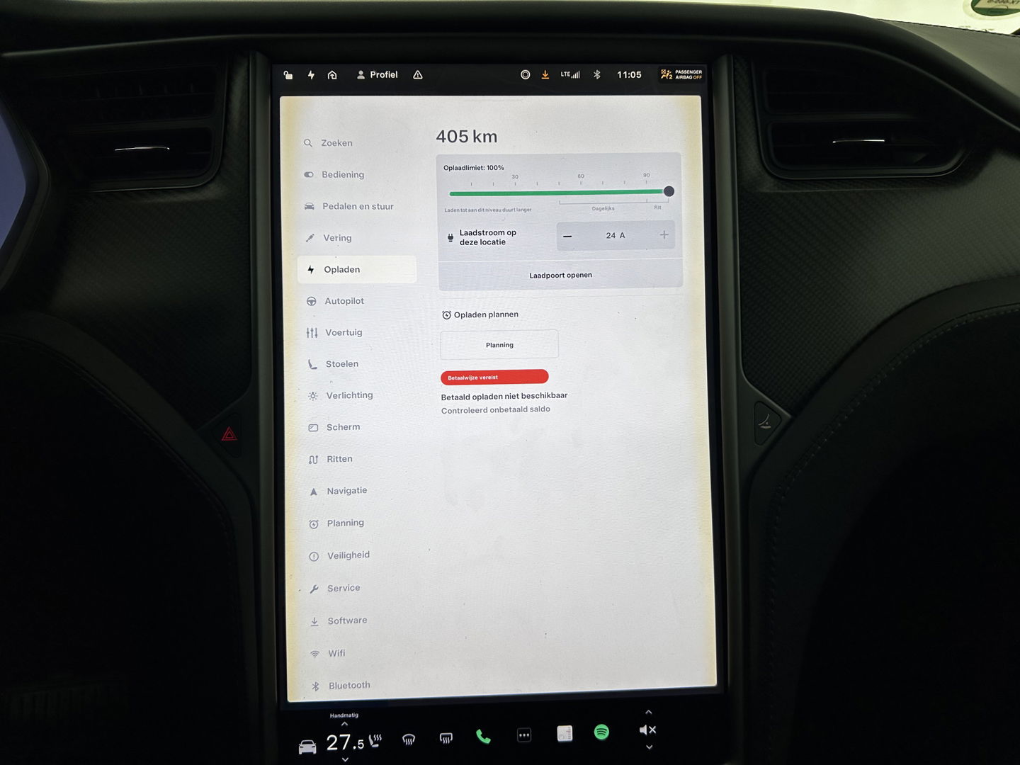 Tesla Model X 100D AWD [ 6-pers ] [ 3-Fase ] Aut. *PANO | AUTO-PILOT | TOWBAR | AIR-SUSPENSION | FULL-LED | NAPPA-SOFT-LEATHER | KEYLESS | APP.CONNECT | CRUISE | DAB | LANE-ASSIST | DIGI-COCKPIT | SURROUND-VIEW | COMFORT-SEATS | 20"ALU*