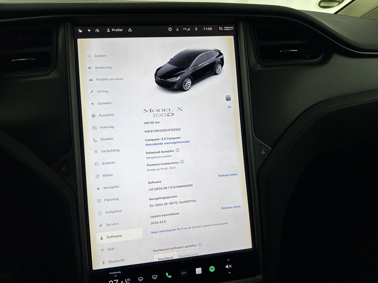 Tesla Model X 100D AWD [ 6-pers ] [ 3-Fase ] Aut. *PANO | AUTO-PILOT | TOWBAR | AIR-SUSPENSION | FULL-LED | NAPPA-SOFT-LEATHER | KEYLESS | APP.CONNECT | CRUISE | DAB | LANE-ASSIST | DIGI-COCKPIT | SURROUND-VIEW | COMFORT-SEATS | 20"ALU*