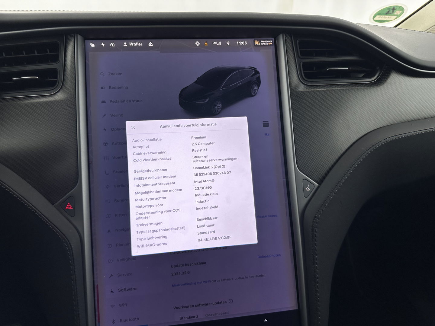 Tesla Model X 100D AWD [ 6-pers ] [ 3-Fase ] Aut. *PANO | AUTO-PILOT | TOWBAR | AIR-SUSPENSION | FULL-LED | NAPPA-SOFT-LEATHER | KEYLESS | APP.CONNECT | CRUISE | DAB | LANE-ASSIST | DIGI-COCKPIT | SURROUND-VIEW | COMFORT-SEATS | 20"ALU*