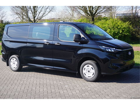 Ford Transit Custom 320L 136PK Trend Dubbel Cabine BPM VRIJ!! Apple CP/Android A. LED, 2x Schuifdeur, 5 Jaar Garantie!! NR. 185