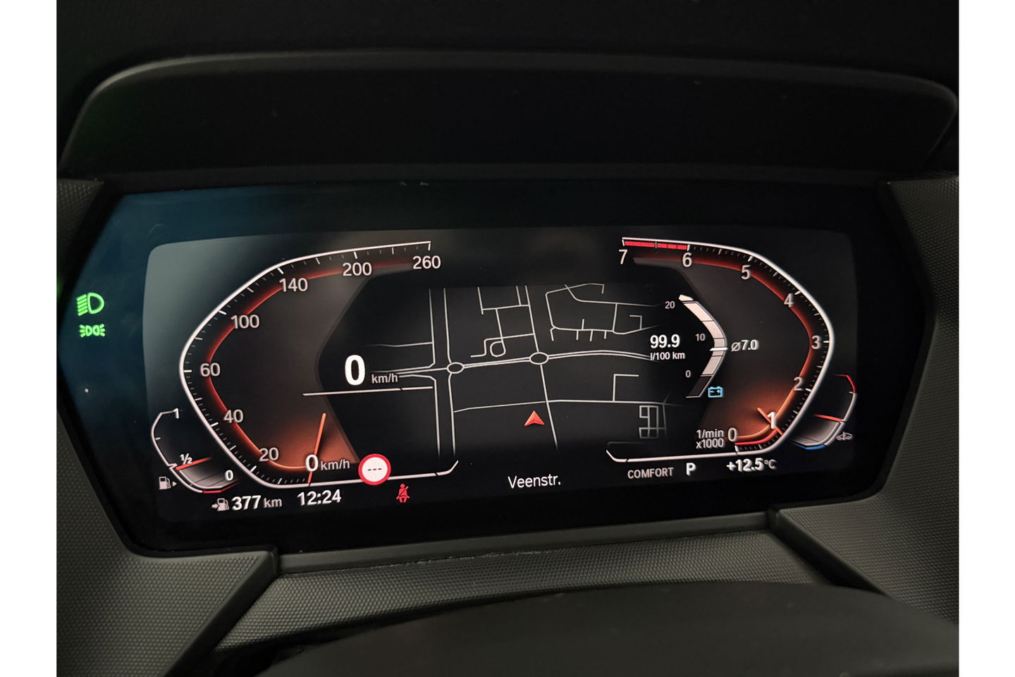 BMW 1-serie 118i M-Sport 141PK  Pano Carplay Sfeer Virtual LED Clima Camera Cruise Navi Memory-Seat PDC 17"LMV