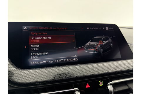 BMW 1-serie 118i M-Sport 141PK  Pano Carplay Sfeer Virtual LED Clima Camera Cruise Navi Memory-Seat PDC 17"LMV
