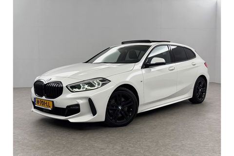 BMW 1-serie 118i M-Sport 141PK  Pano Carplay Sfeer Virtual LED Clima Camera Cruise Navi Memory-Seat PDC 17"LMV