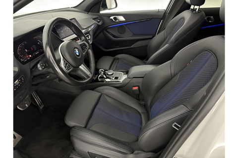 BMW 1-serie 118i M-Sport 141PK  Pano Carplay Sfeer Virtual LED Clima Camera Cruise Navi Memory-Seat PDC 17"LMV