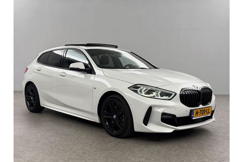 BMW 1-serie 118i M-Sport 141PK  Pano Carplay Sfeer Virtual LED Clima Camera Cruise Navi Memory-Seat PDC 17"LMV