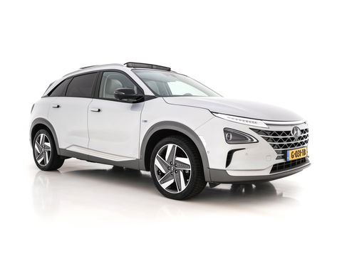 Hyundai NEXO FCEV Plus Pack [ HYDROGENIUM ] (INCL-BTW) (WATERSTOF) *PANO | NAPPA-FULL-LEATHER | NAVI-FULLMAP | ADAPT.CRUISE |  FULL-LED | KEYLESS | DAB |  KRELL-AUDIO | WIDESCREEN-COCKPIT | SURROUND-VIEW | SHIFT-PADDLES | COMFORT-SEATS