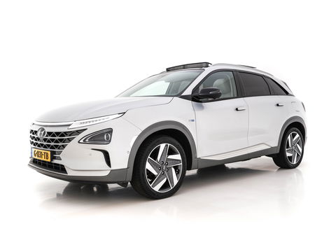 Hyundai NEXO FCEV Plus Pack [ HYDROGENIUM ] (INCL-BTW) (WATERSTOF) *PANO | NAPPA-FULL-LEATHER | NAVI-FULLMAP | ADAPT.CRUISE |  FULL-LED | KEYLESS | DAB |  KRELL-AUDIO | WIDESCREEN-COCKPIT | SURROUND-VIEW | SHIFT-PADDLES | COMFORT-SEATS