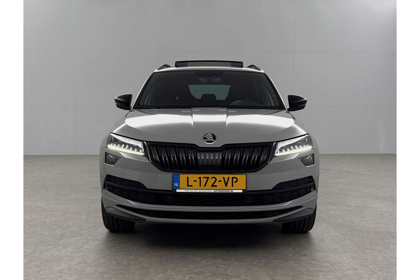 Škoda Karoq 1.5 TSI ACT 150PK Sportline Business Pano Sfeer Carplay Virtual Camera LED Clima Cruise Navi PDC 19''LMV