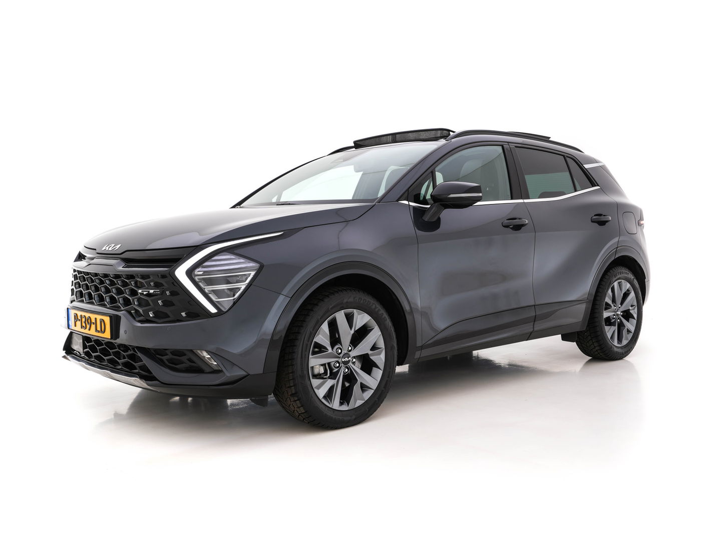 Kia Sportage 1.6 T-GDi Hybrid GT-Line Aut. *PANO | LEATHER-ALCANTARA | ADAPTIVE-CRUISE | FULL-LED | LEATHER-MICROFIBRE | SPORT-SEATS | WIDE-SCREEN-COCKPIT | BLINDSPOT | NAVI-FULLMAP | DAB+ | CAMERA | ECC | HEATED-SEATS | SHIFT-PA