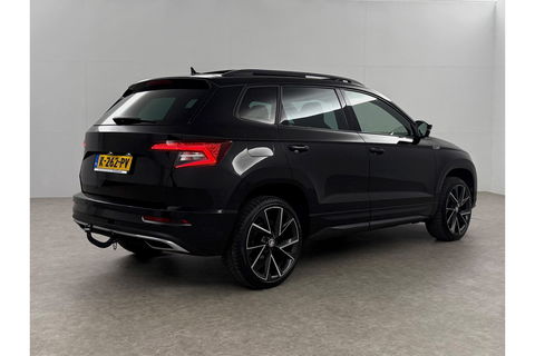 Škoda Karoq 1.5 TSI ACT 150PK Sportline Business DSG Pano Sfeer Trekhaak LED Virtual Camera Carplay Clima Cruise Navi PDC 19"LMV