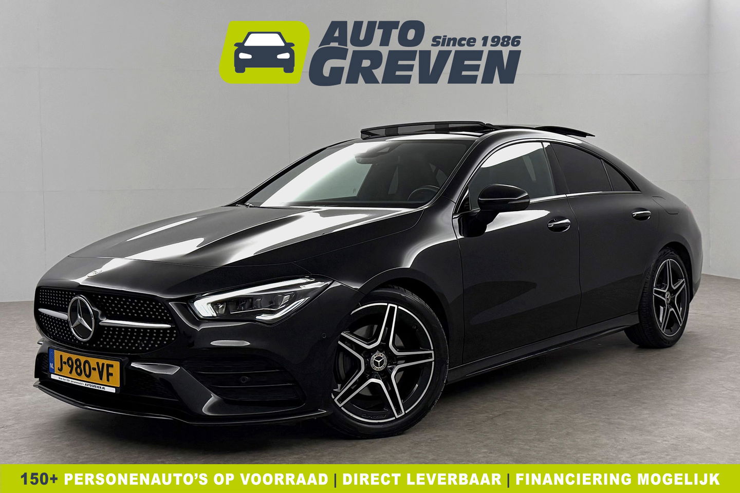 Mercedes-Benz CLA-Klasse 180 AMG Pano Sfeer Virtual Carplay LED Camera Clima Cruise Navi PDC 18''LMV Memory-Seats