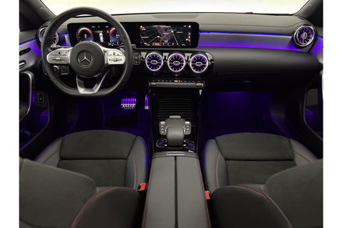 Mercedes-Benz CLA-Klasse 180 AMG Pano Sfeer Virtual Carplay LED Camera Clima Cruise Navi PDC 18''LMV Memory-Seats
