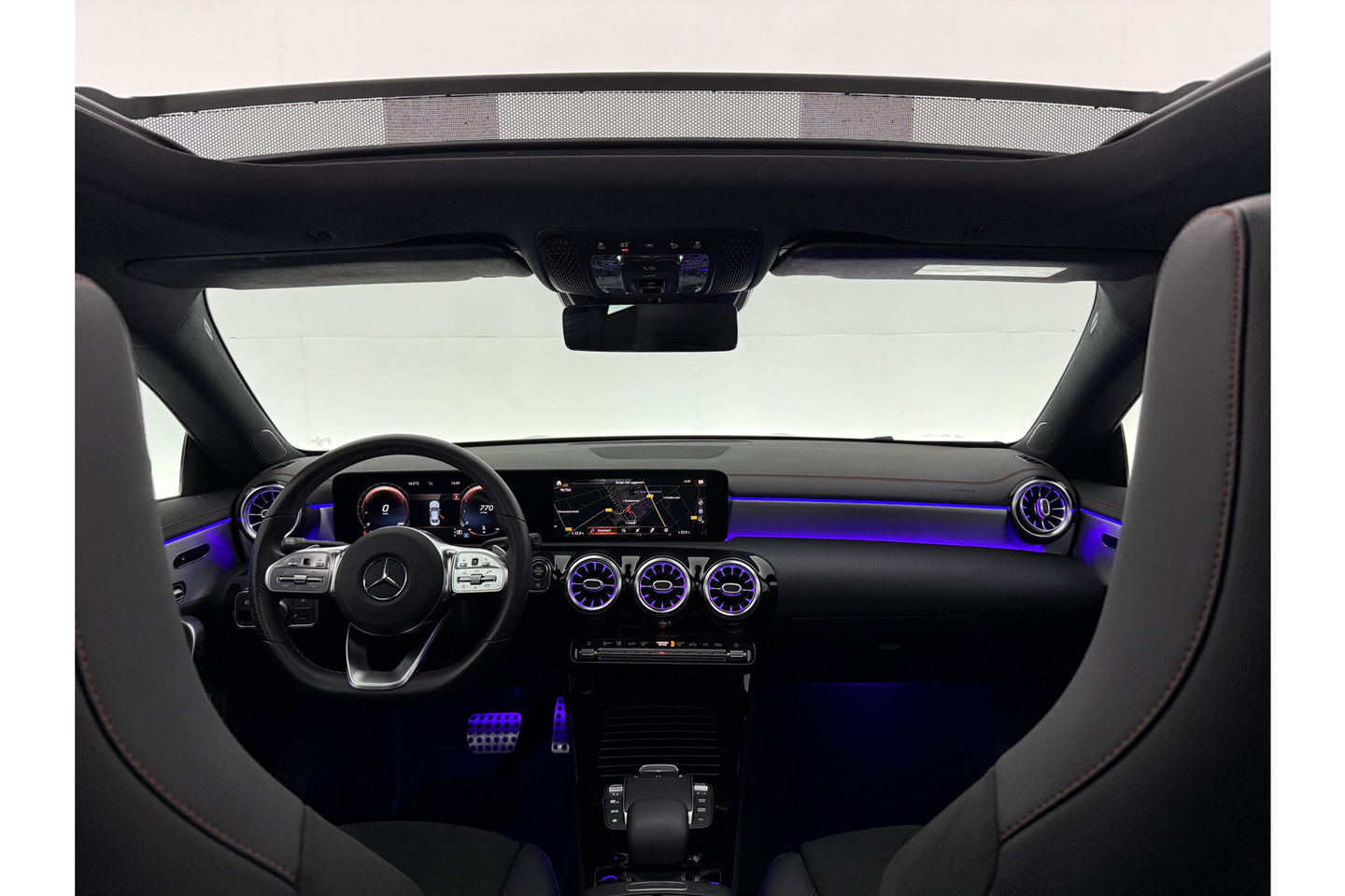 Mercedes-Benz CLA-Klasse 180 AMG Pano Sfeer Virtual Carplay LED Camera Clima Cruise Navi PDC 18''LMV Memory-Seats