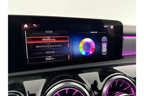 Mercedes-Benz CLA-Klasse 180 AMG Pano Sfeer Virtual Carplay LED Camera Clima Cruise Navi PDC 18''LMV Memory-Seats