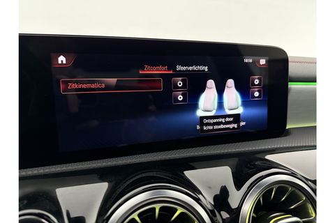 Mercedes-Benz CLA-Klasse 180 AMG Pano Sfeer Virtual Carplay LED Camera Clima Cruise Navi PDC 18''LMV Memory-Seats