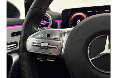 Mercedes-Benz CLA-Klasse 180 AMG Pano Sfeer Virtual Carplay LED Camera Clima Cruise Navi PDC 18''LMV Memory-Seats
