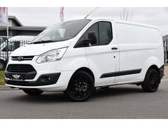 Ford Transit Custom 2.2 TDCI L1H1 Black & White Edition Cruise, Airco, Trekhaak, 100pk, 2 x Stoel, Voorruit verwarming, Uniek!