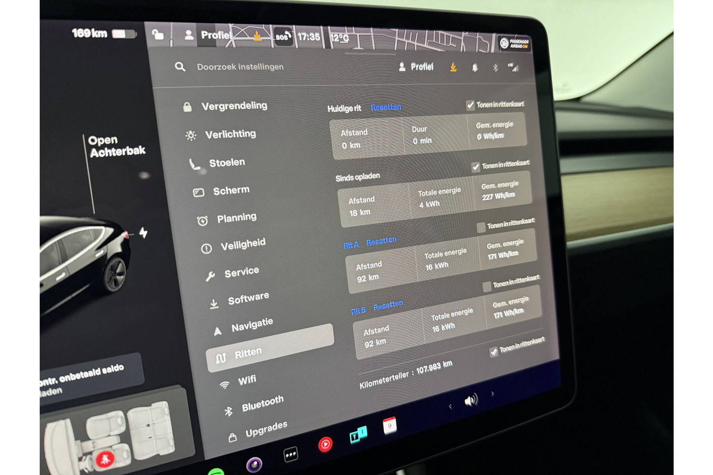 Tesla Model 3 Standard RWD Plus 60 kWh 238PK Autopilot Camera LED Panoview Clima Cruise Navi PDC Memory-Seat 18"LMV Trekhaak