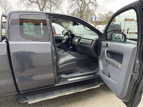 Ford Ranger 2.2 TDCi 160pk automaat 4x4 Limited Supercab / rijklaar € 22.950 ex btw / lease vanaf € 446 / airco / cruise / navi / leer / trekhaak 3500 kg !