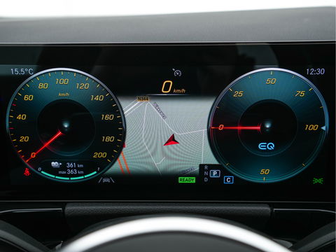 Mercedes-Benz EQA 250 Business Solution Luxury 67 kWh [ 3-Fase ] (INCL-BTW) *FULL-LEATHER | WIDE-SCREEN-DIGI-COCKPIT | FULL-LED | BLINDSPOT | AMBIENT-LIGHT | CAMERA | NAVI-FULLMAP | DAB+ | COMFORT-SEATS | ECC | SHIFT-PADDLES | CRUISE | HEATED-SEATS | 18''A