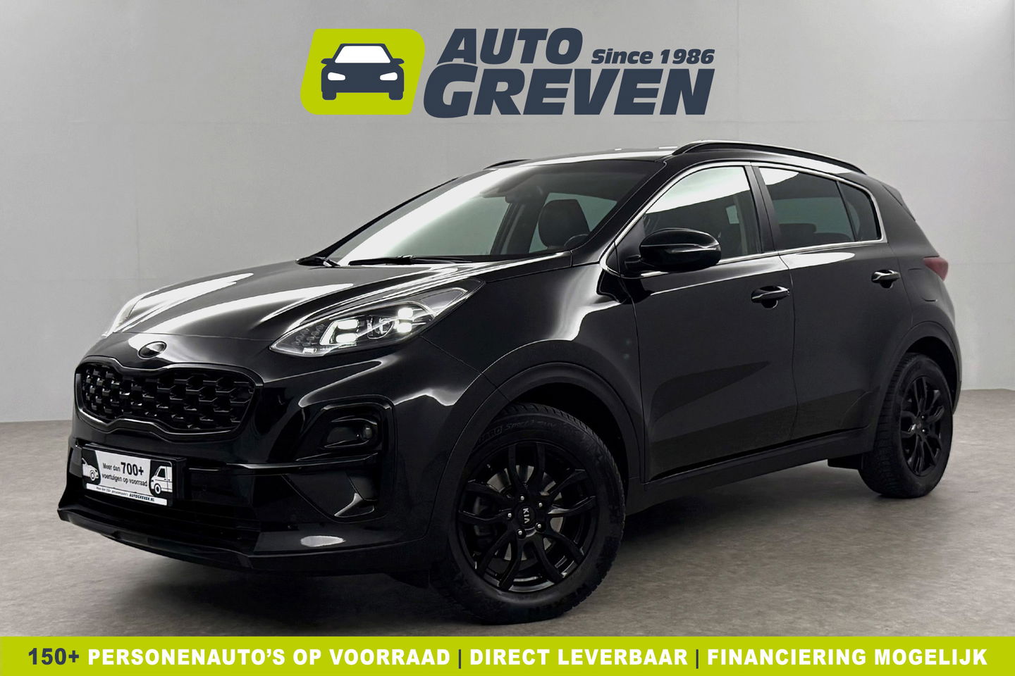 Kia Sportage 1.6 T-GDI 2WD DCT Black Edition 177PK Camera LED JBL-Audio Carplay Clima Cruise Navi PDC 17''LMV