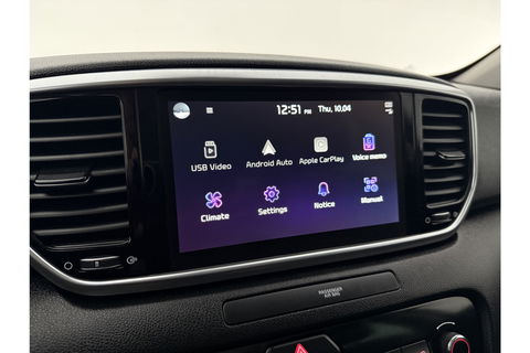 Kia Sportage 1.6 T-GDI 2WD DCT Black Edition 177PK Camera LED JBL-Audio Carplay Clima Cruise Navi PDC 17''LMV