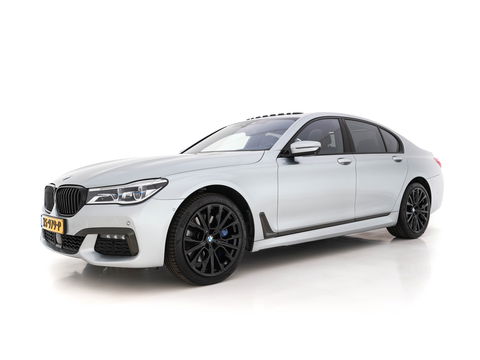BMW 7 Serie 740d xDrive High Executive M-Sport-Pack Aut. *PANO | NAPPA-FULL-LEATHER | ADAPT.CRUISE | LASER-LED | SOFT-CLOSE | BOWERS/WILKINS-AUDIO | MEMORY-PACK | BLINDSPOT | TOP-VIEW | DAB+ | HEAD-UP | SHIFT-PADDLES | KEYLESS | 20''ALU*