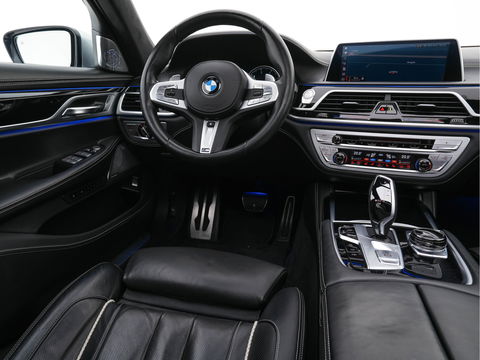 BMW 7 Serie 740d xDrive High Executive M-Sport-Pack Aut. *PANO | NAPPA-FULL-LEATHER | ADAPT.CRUISE | LASER-LED | SOFT-CLOSE | BOWERS/WILKINS-AUDIO | MEMORY-PACK | BLINDSPOT | TOP-VIEW | DAB+ | HEAD-UP | SHIFT-PADDLES | KEYLESS | 20''ALU*