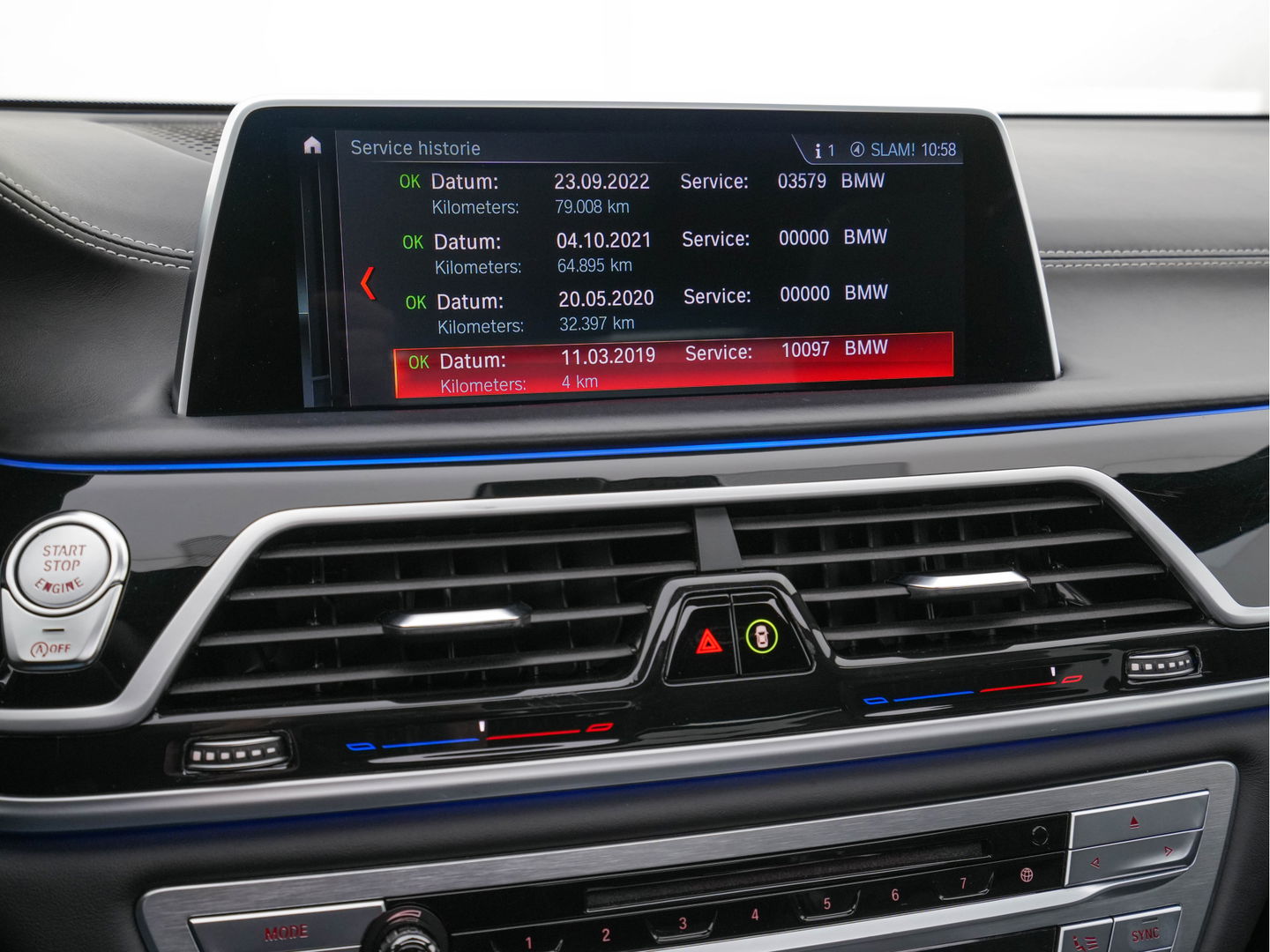 BMW 7 Serie 740d xDrive High Executive M-Sport-Pack Aut. *PANO | NAPPA-FULL-LEATHER | ADAPT.CRUISE | LASER-LED | SOFT-CLOSE | BOWERS/WILKINS-AUDIO | MEMORY-PACK | BLINDSPOT | TOP-VIEW | DAB+ | HEAD-UP | SHIFT-PADDLES | KEYLESS | 20''ALU*