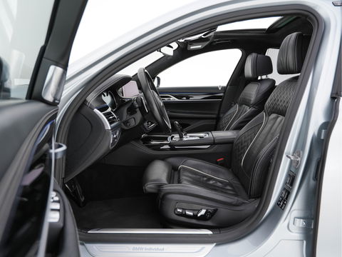 BMW 7 Serie 740d xDrive High Executive M-Sport-Pack Aut. *PANO | NAPPA-FULL-LEATHER | ADAPT.CRUISE | LASER-LED | SOFT-CLOSE | BOWERS/WILKINS-AUDIO | MEMORY-PACK | BLINDSPOT | TOP-VIEW | DAB+ | HEAD-UP | SHIFT-PADDLES | KEYLESS | 20''ALU*