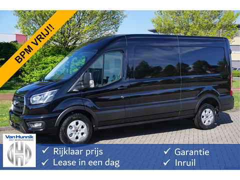 Ford Transit 350L L3H2 Limited AUT-8 165PK BPM VRIJ Navi, Adap. Cruise, 360° Cam, Trekhaak, Xenon!! NR. 209
