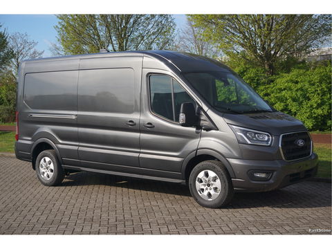 Ford Transit 350L L3H2 Limited AUT-8 165PK BPM VRIJ Navi, Adap. Cruise, 360° Cam, Trekhaak, Xenon!! NR. K382*
