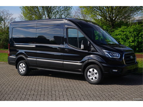 Ford Transit 350L L3H2 Limited AUT-8 165PK BPM VRIJ Navi, Adap. Cruise, 360° Cam, Trekhaak, 2x Schuifdeur!! NR. 203