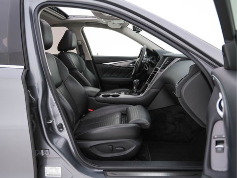 Infiniti Q50 2.2d Performance + Aut. *PANO | FULL-LEATHER | FULL-LED | ADAPT.CRUISE | BLINDSPOT | MEMORY-SEATS | SURROUND-VIEW | NAVI-FULLMAP | KEYLESS | SHIFT-PADDLES | HEATED-SEATS | SPORT-SEATS | TOWBAR | 19''ALU*