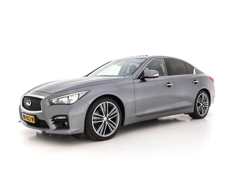 Infiniti Q50 2.2d Performance + Aut. *PANO | FULL-LEATHER | FULL-LED | ADAPT.CRUISE | BLINDSPOT | MEMORY-SEATS | SURROUND-VIEW | NAVI-FULLMAP | KEYLESS | SHIFT-PADDLES | HEATED-SEATS | SPORT-SEATS | TOWBAR | 19''ALU*