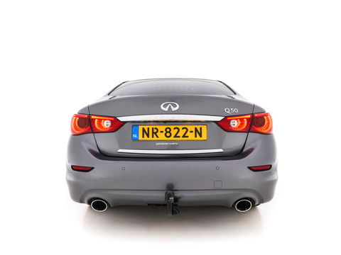 Infiniti Q50 2.2d Performance + Aut. *PANO | FULL-LEATHER | FULL-LED | ADAPT.CRUISE | BLINDSPOT | MEMORY-SEATS | SURROUND-VIEW | NAVI-FULLMAP | KEYLESS | SHIFT-PADDLES | HEATED-SEATS | SPORT-SEATS | TOWBAR | 19''ALU*