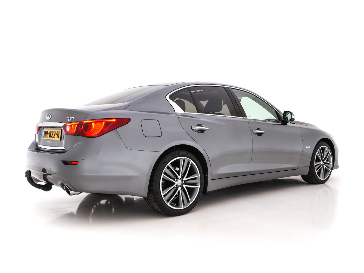 Infiniti Q50 2.2d Performance + Aut. *PANO | FULL-LEATHER | FULL-LED | ADAPT.CRUISE | BLINDSPOT | MEMORY-SEATS | SURROUND-VIEW | NAVI-FULLMAP | KEYLESS | SHIFT-PADDLES | HEATED-SEATS | SPORT-SEATS | TOWBAR | 19''ALU*