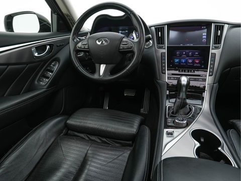 Infiniti Q50 2.2d Performance + Aut. *PANO | FULL-LEATHER | FULL-LED | ADAPT.CRUISE | BLINDSPOT | MEMORY-SEATS | SURROUND-VIEW | NAVI-FULLMAP | KEYLESS | SHIFT-PADDLES | HEATED-SEATS | SPORT-SEATS | TOWBAR | 19''ALU*