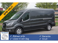 Ford Transit 350L L3H2 Limited AUT-8 165PK BPM VRIJ Navi, Adap. Cruise, 360° Cam, Trekhaak, 2x Schuifdeur!! NR. 244