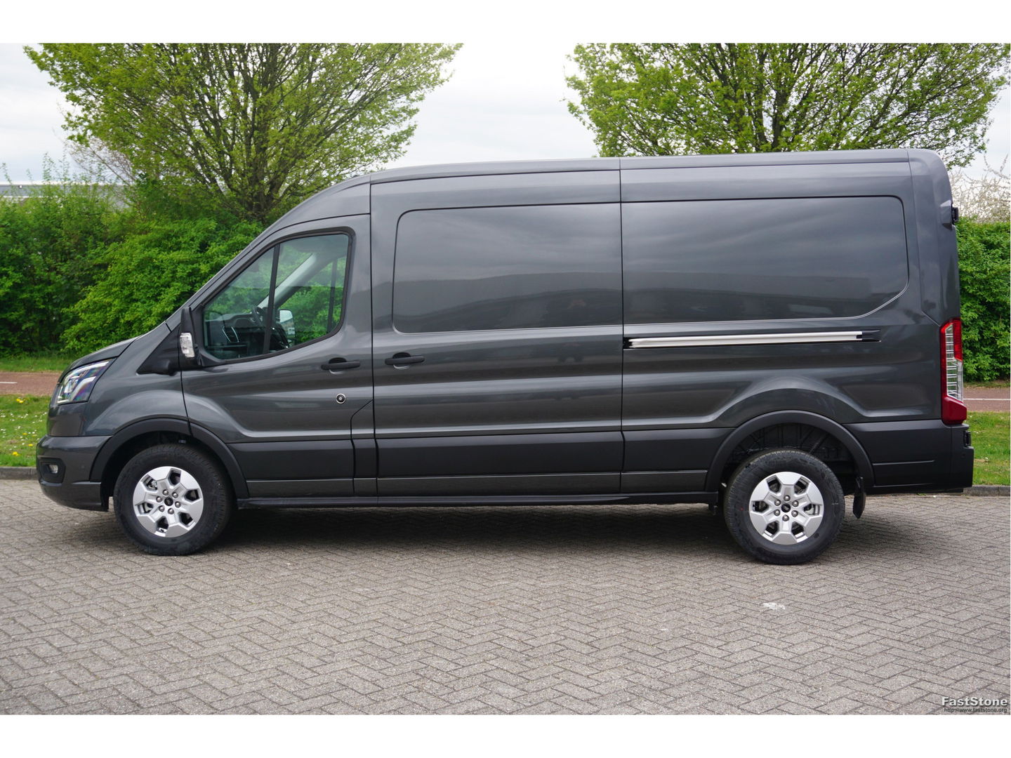 Ford Transit 350L L3H2 Limited AUT-8 165PK BPM VRIJ Navi, Adap. Cruise, 360° Cam, Trekhaak, 2x Schuifdeur!! NR. 225
