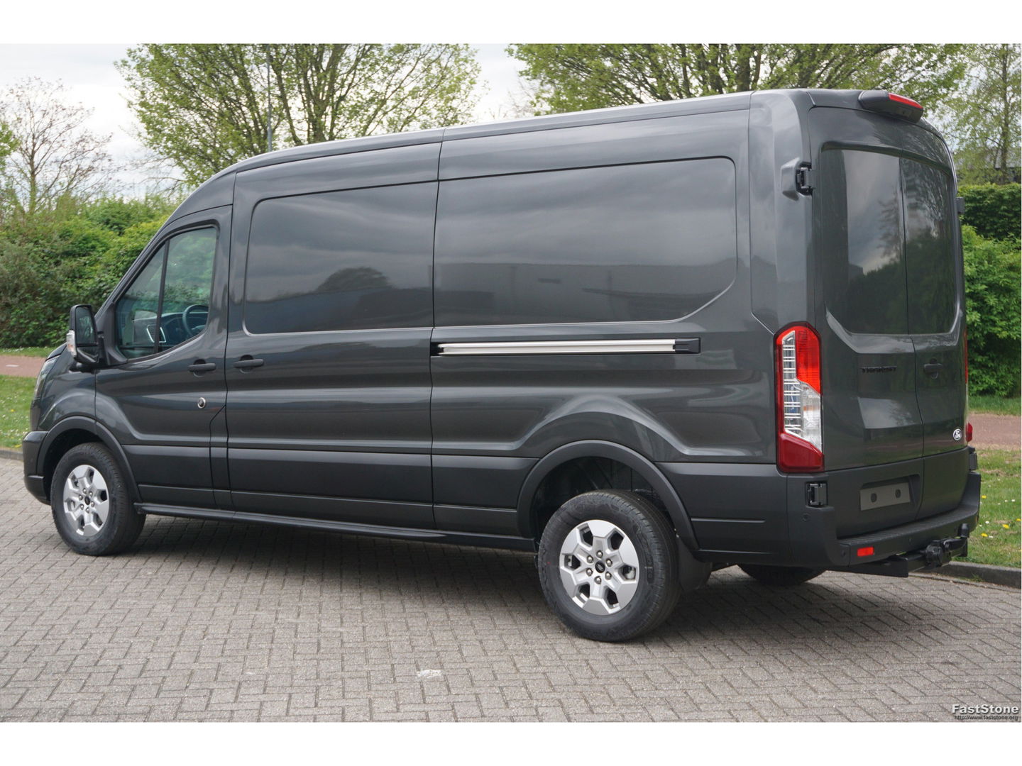 Ford Transit 350L L3H2 Limited AUT-8 165PK BPM VRIJ Navi, Adap. Cruise, 360° Cam, Trekhaak, 2x Schuifdeur!! NR. 225