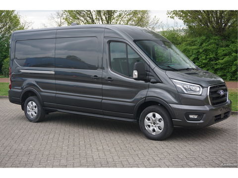 Ford Transit 350L L3H2 Limited AUT-8 165PK BPM VRIJ Navi, Adap. Cruise, 360° Cam, Trekhaak, 2x Schuifdeur!! NR. 225