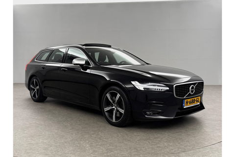 Volvo V90 2.0 T4 Business Sport 191PK Pano Sfeer Virtual Harman/Kardon Head-up LED Carplay Camera Memory-seat Clima Cruise Navi PDC 19''LMV