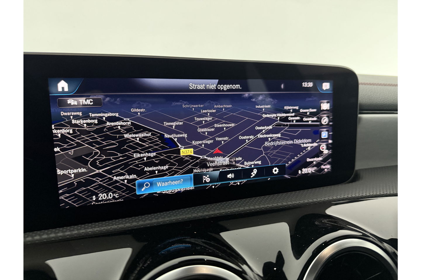 Mercedes-Benz CLA-Klasse 180 AMG Camera LED Virtual Trekhaak Clima Cruise Navi PDC 18"LMV