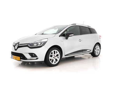 Renault Clio Estate 0.9 TCe Limited *NAVI-FULLMAP | KEYLESS | AIRCO | CARPLAY | PDC | BASS-REFLEX-AUDIO | COMFORT-SEAT | TOWBAR | 16''ALU *