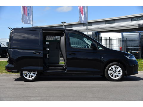 Volkswagen Caddy Cargo 2.0 TDI Exclusive Adaptieve Cruise, Carplay, 2 x Schuifdeur, LED, Trekhaak, Leder, 122PK, Automaat, Uniek!