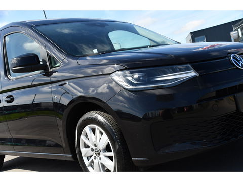 Volkswagen Caddy Cargo 2.0 TDI Exclusive Adaptieve Cruise, Carplay, 2 x Schuifdeur, LED, Trekhaak, Leder, 122PK, Automaat, Uniek!