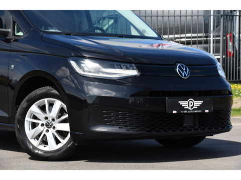 Volkswagen Caddy Cargo 2.0 TDI Exclusive Adaptieve Cruise, Carplay, 2 x Schuifdeur, LED, Trekhaak, Leder, 122PK, Automaat, Uniek!